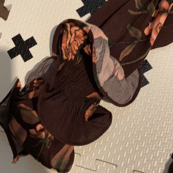 Johanna Ortiz x H&M Brown Printed Dress NWT - Picture 5 of 5